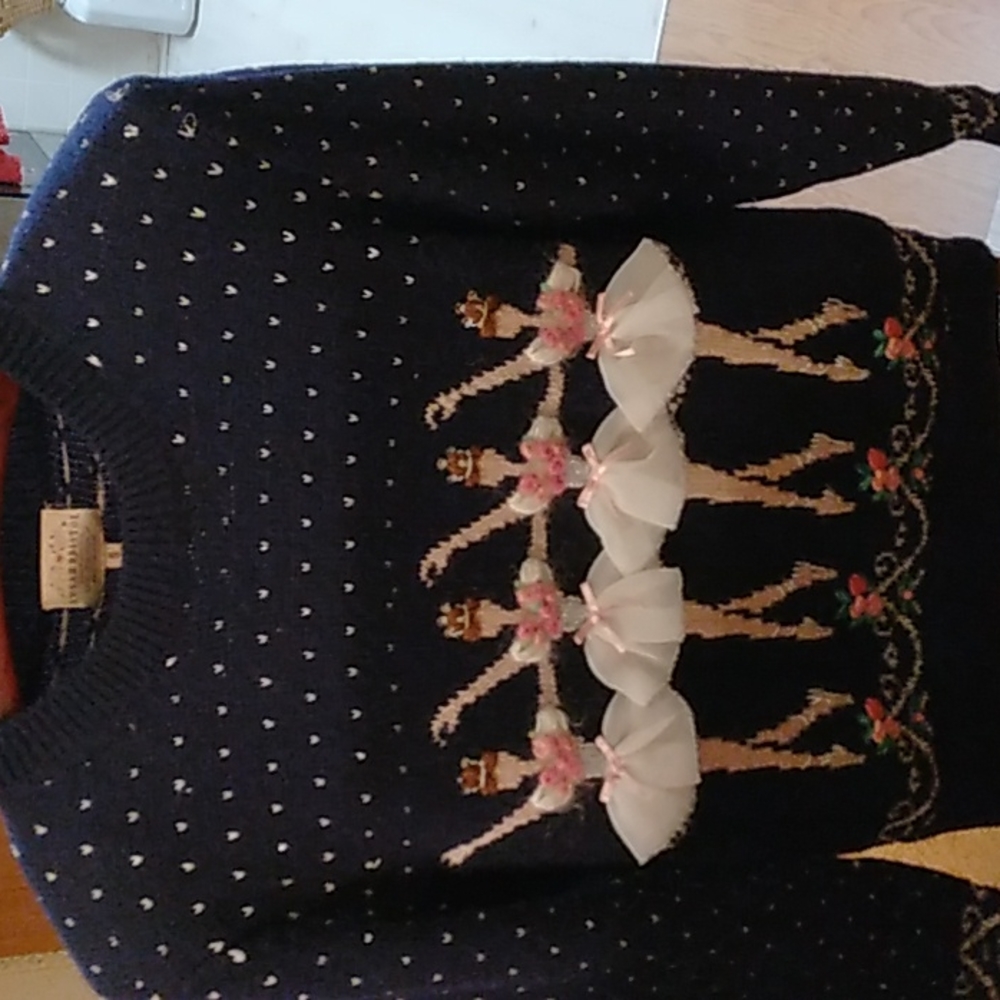 Susan Bristol handembroidered sweater